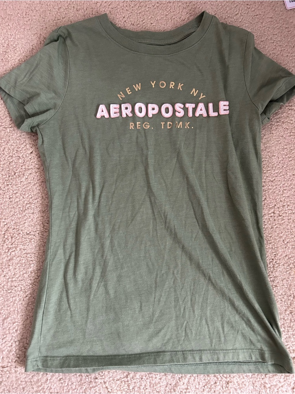 light green women’s large aeropostale shirt